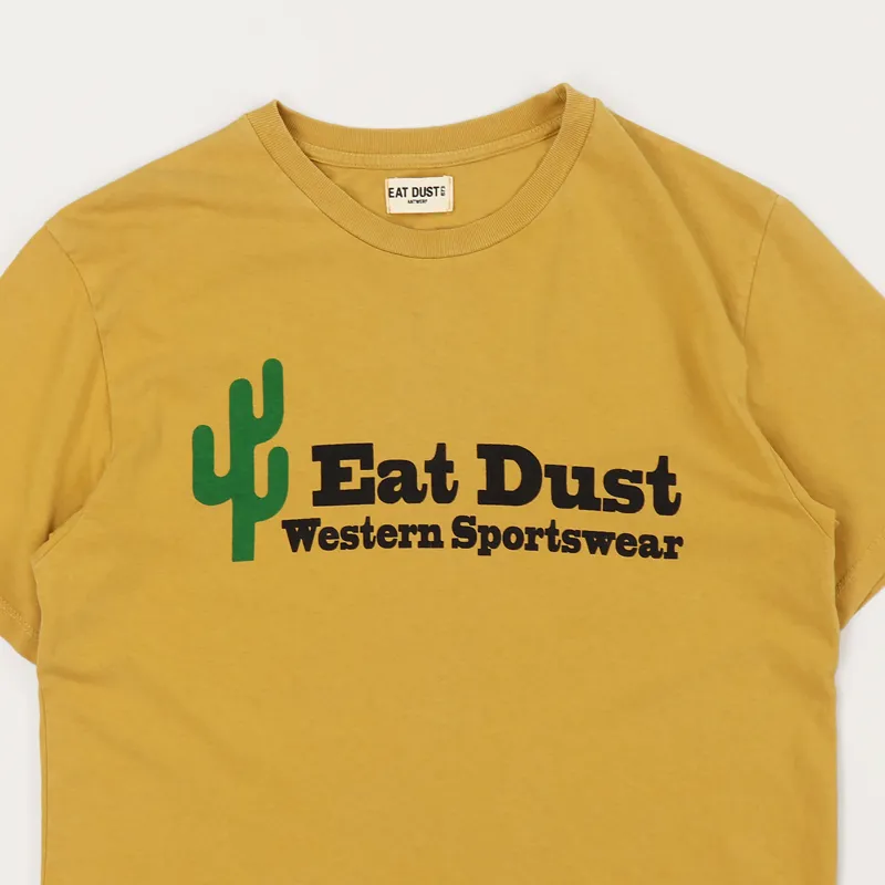 Eat Dust Cactus Core T Shirt Yellow-1