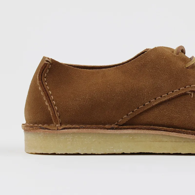 Yogi Caden Suede Lace-Up Shoes Tan-1