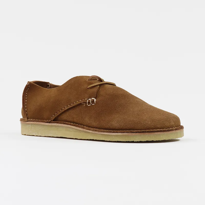 Yogi Caden Suede Lace-Up Shoes Tan-4