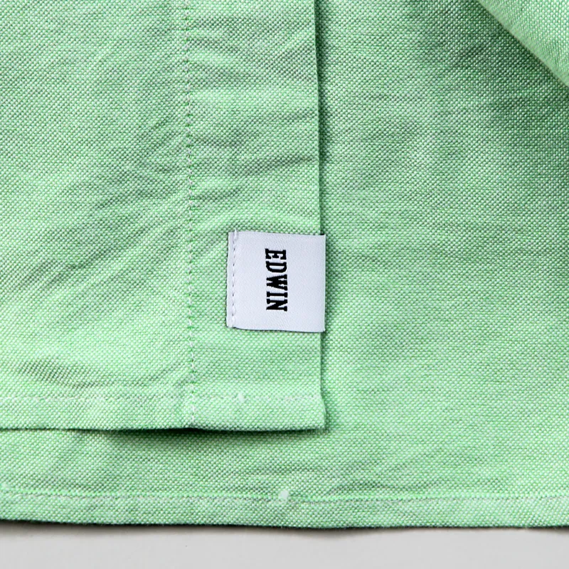 Edwin Long Sleeve Cadet Shirt Mint-3
