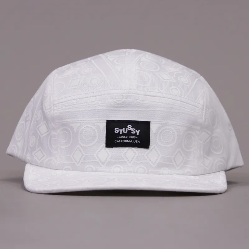 Stussy California Camper 5 Panel - White-1