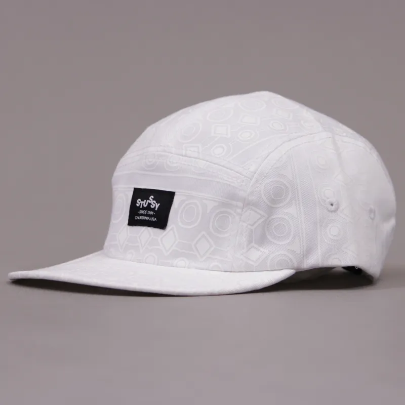 Stussy California Camper 5 Panel - White