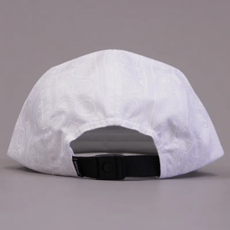 Stussy California Camper 5 Panel - White-3