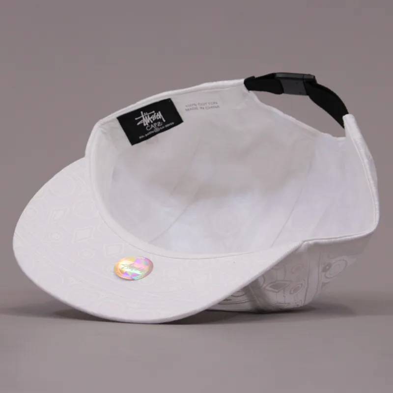 Stussy California Camper 5 Panel - White-4