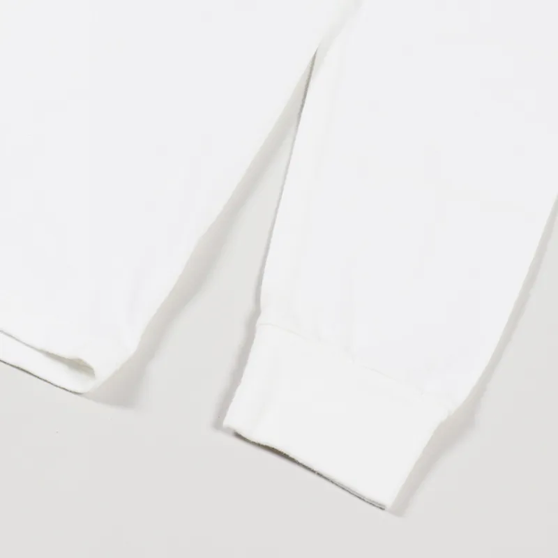 Stussy Palm Desert Pigment Dyed Long Sleeve T Shirt Natural-5