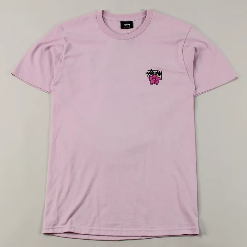 Stussy Cali Rose T Shirt Light Lavender-1