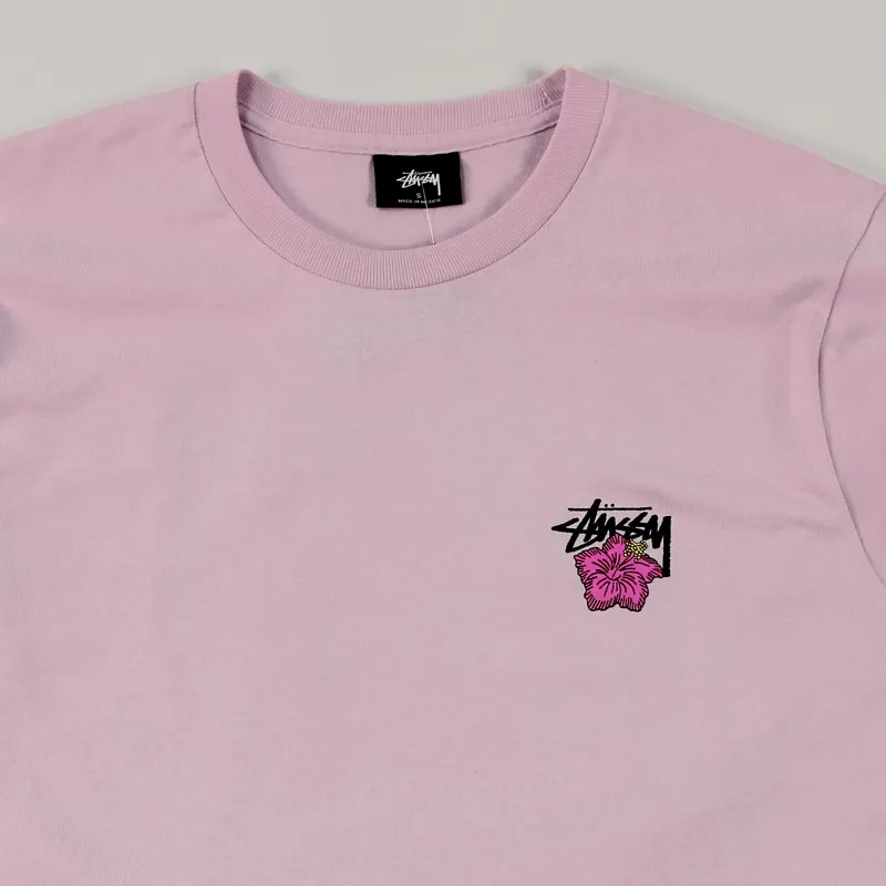 Stussy Cali Rose T Shirt Light Lavender-2