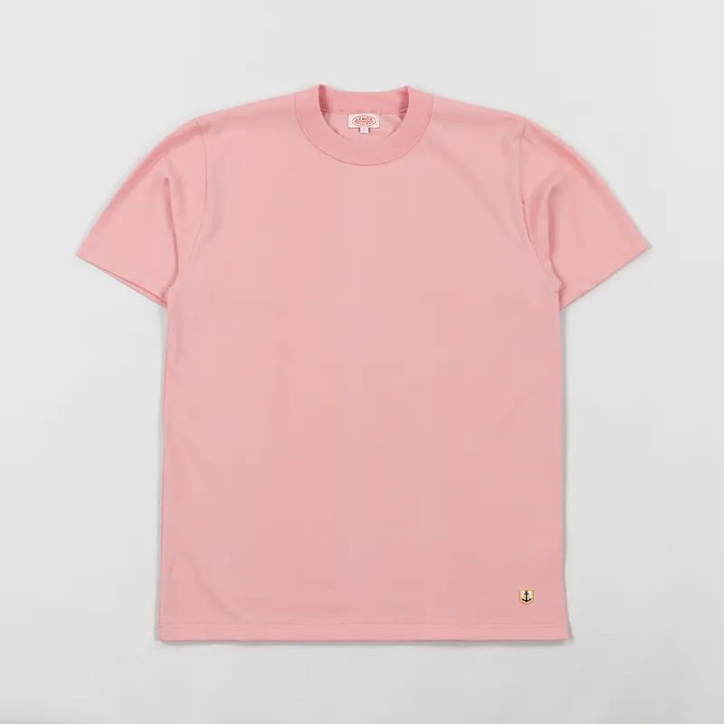 Armor Lux Callac T Shirt Salmon Pink