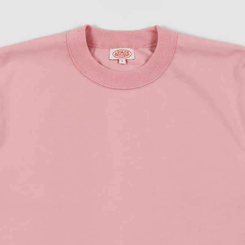 Armor Lux Callac T Shirt Salmon Pink-1