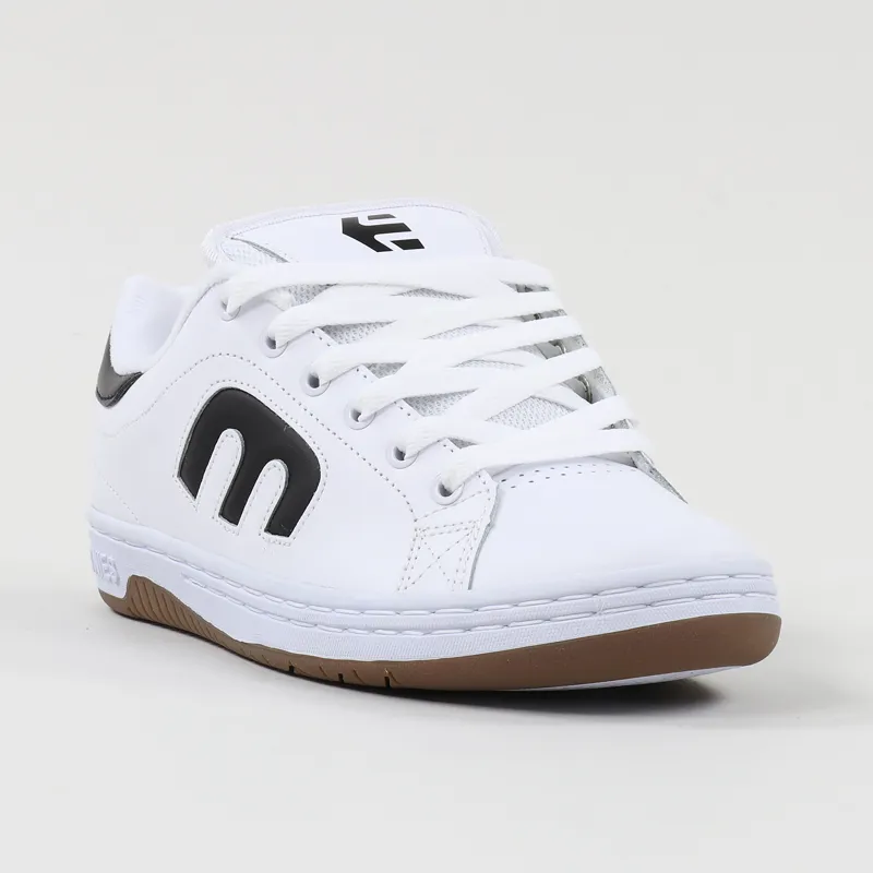Etnies Calli-Cut Shoes White Black Gum-4