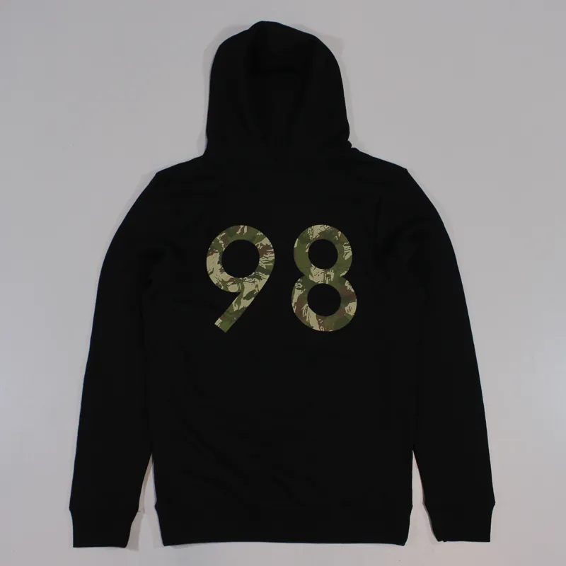 Diamond Supply Co. Camo Box Logo Hoodie Black Green-4