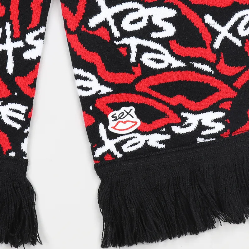 Sex Skateboards Camo Scarf Black-1