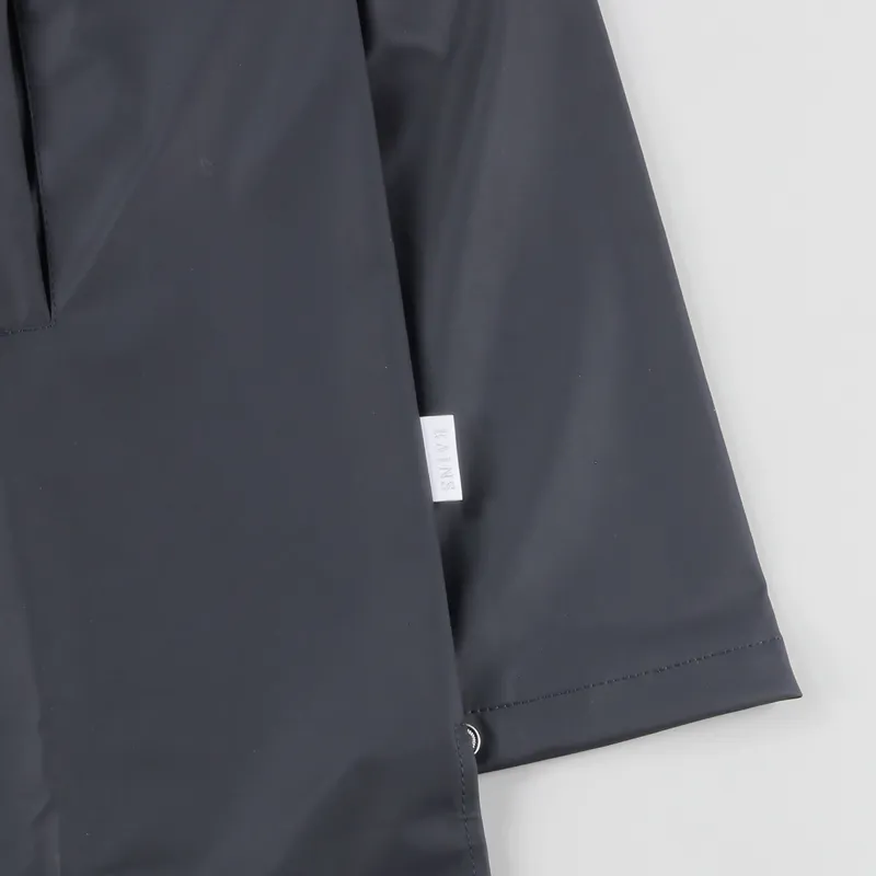 Rains Camp Anorak Blue Rust Pacific Moon-6