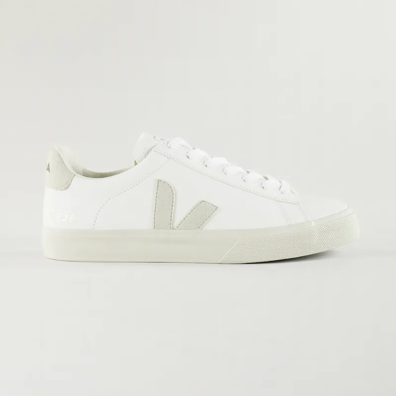 Veja Campo Chromefree Leather Shoes White Natural-1