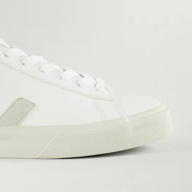 Veja Campo Chromefree Leather Shoes White Natural-3
