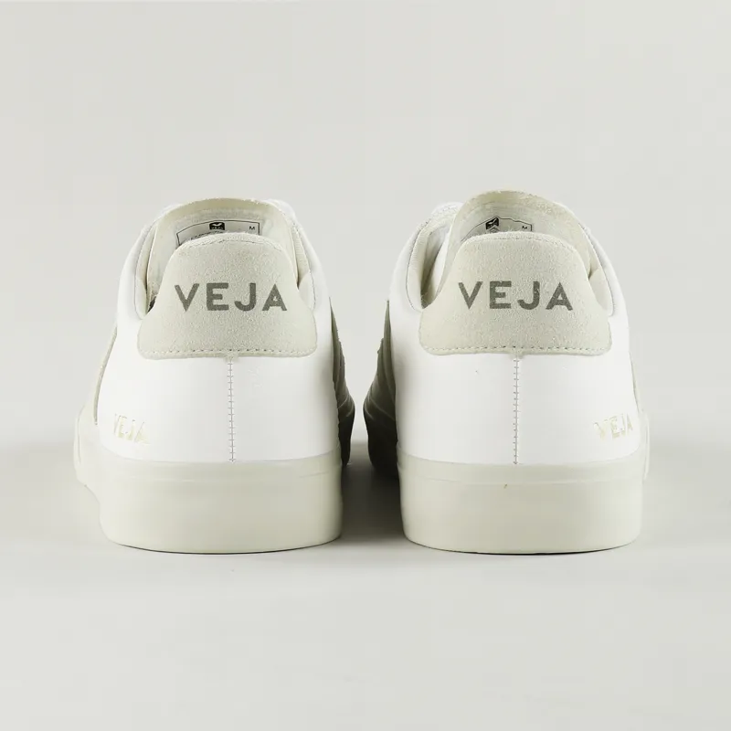Veja Campo Chromefree Leather Shoes White Natural-6
