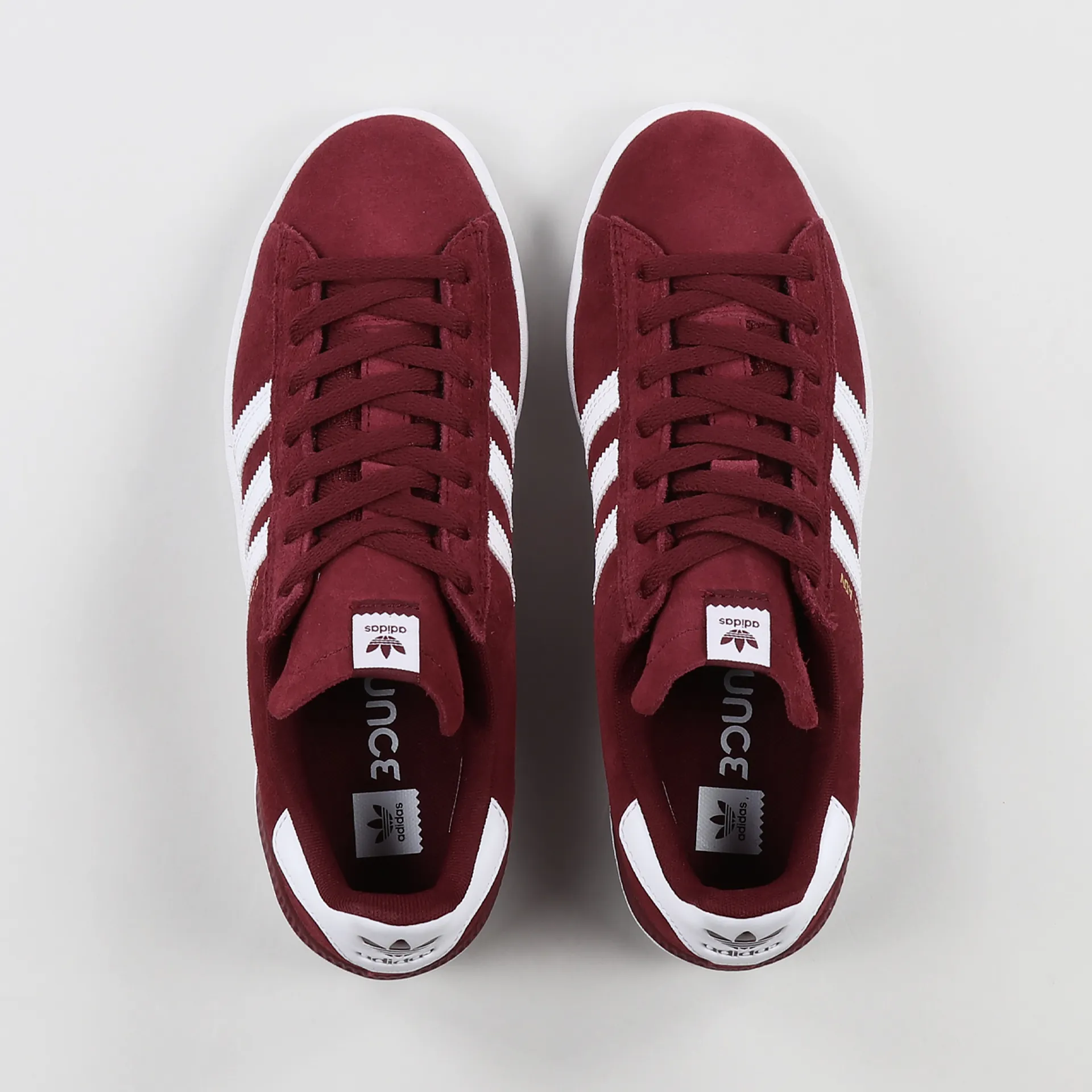 Burgundy Adidas Campus Red Adidas Skateboarding Mens Campus ADV