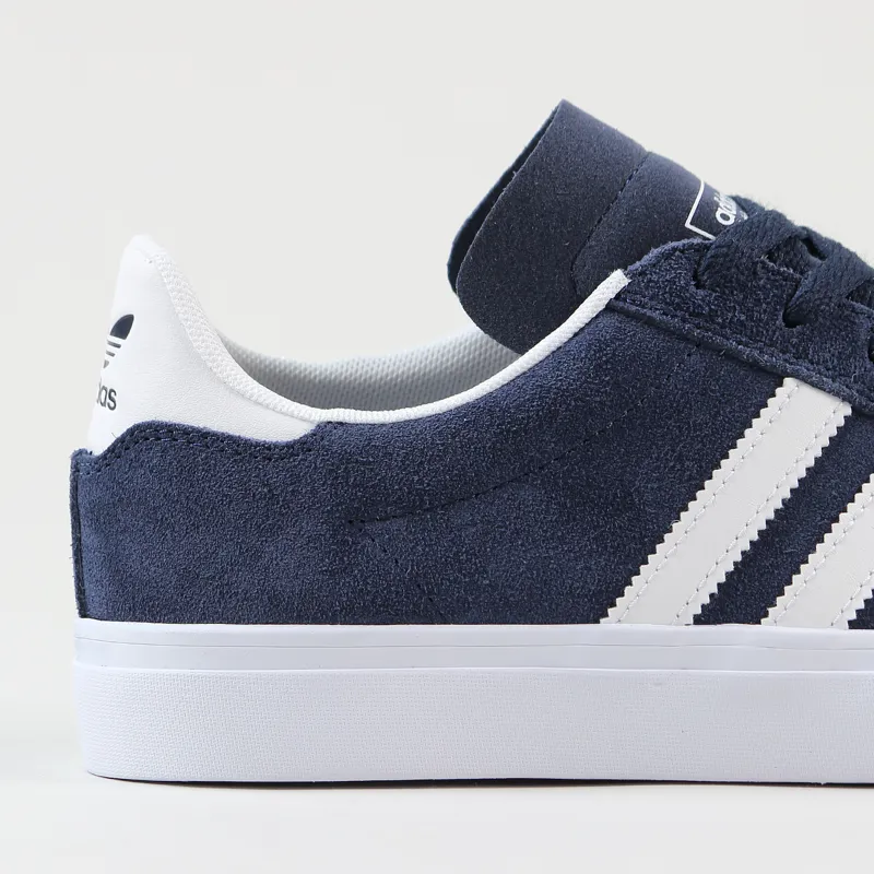 Adidas Campus Vulc II ADV Shoes Navy Blue-4