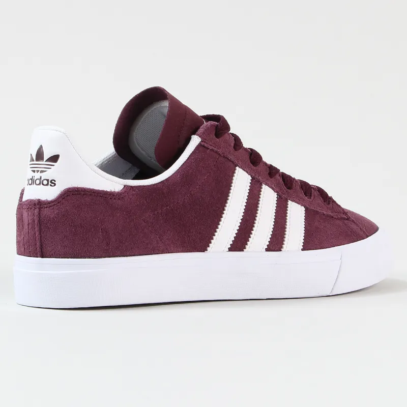 Adidas Campus Vulc II ADV Shoes Maroon-4