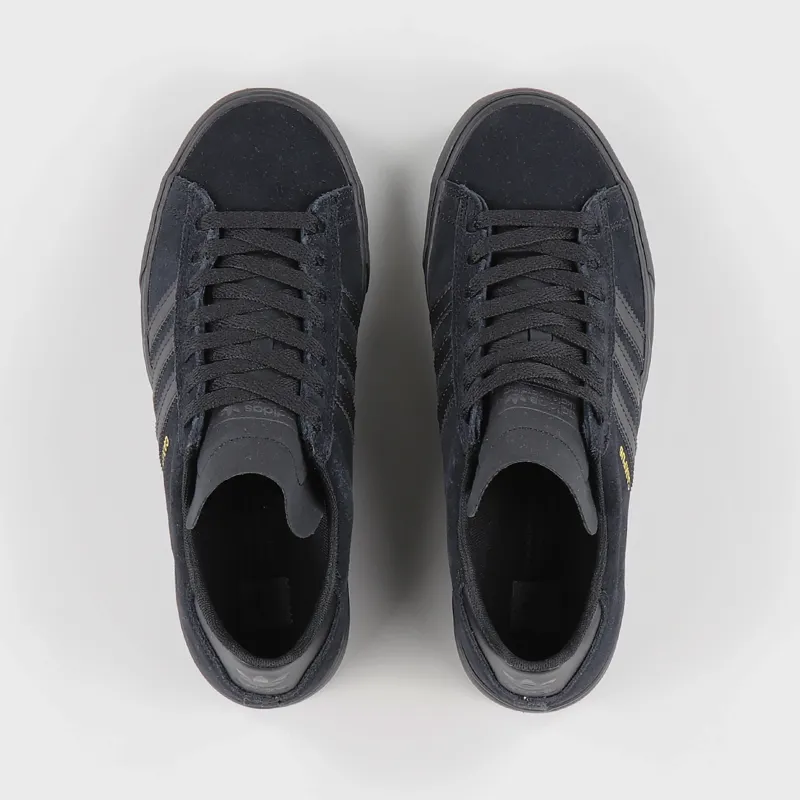 Adidas Skateboarding Campus Vulc II ADV Shoes Triple Black-6