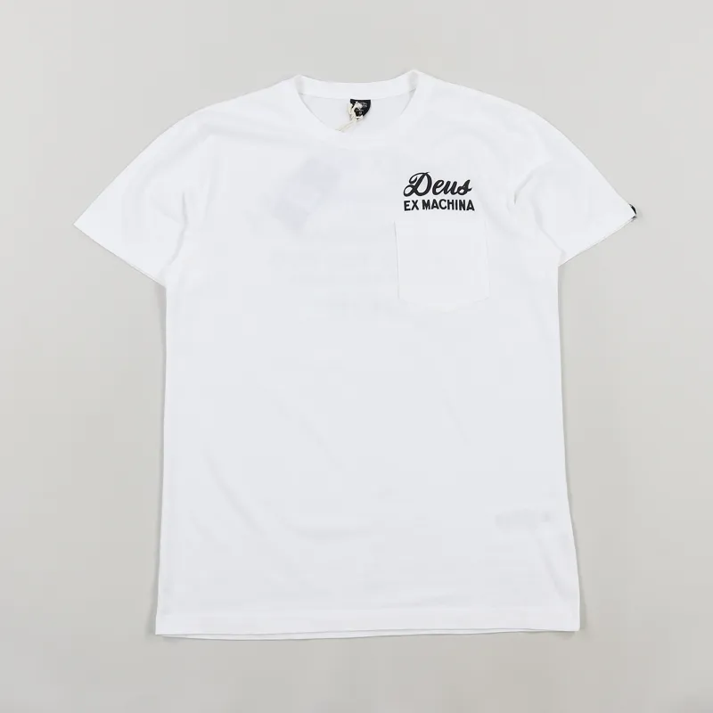 チャングー発！DeusExMachina チャングーアドレス 白Tシャツ チャングー発！DeusExMachina チャングーアドレス 白Tシャツ