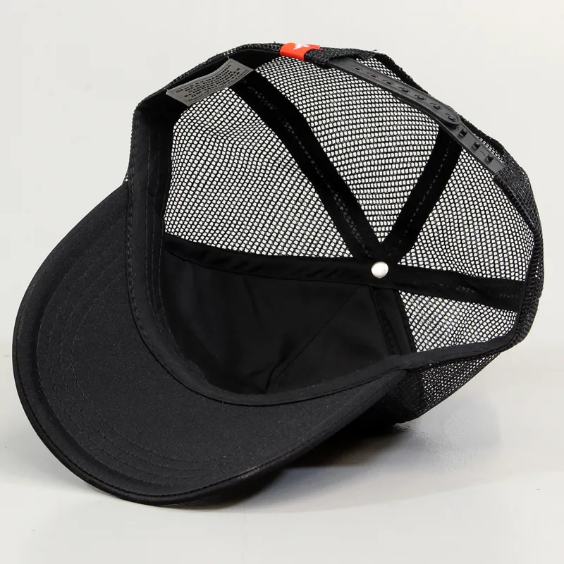 Deus Ex Machina Canggu Skull Trucker Cap Black-3