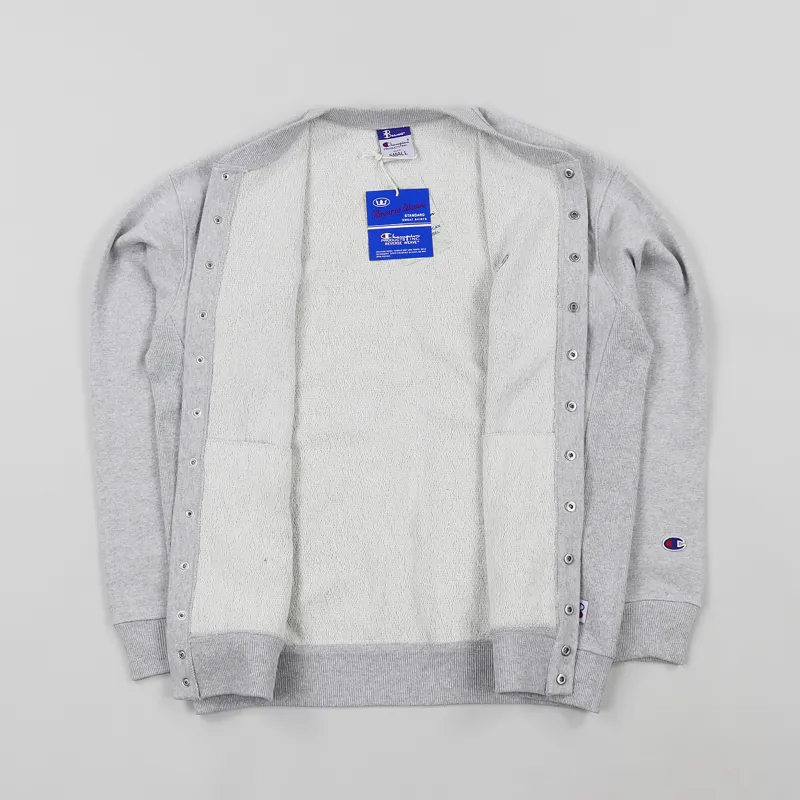 Champion x Beams Jersey Bomber Grey-3