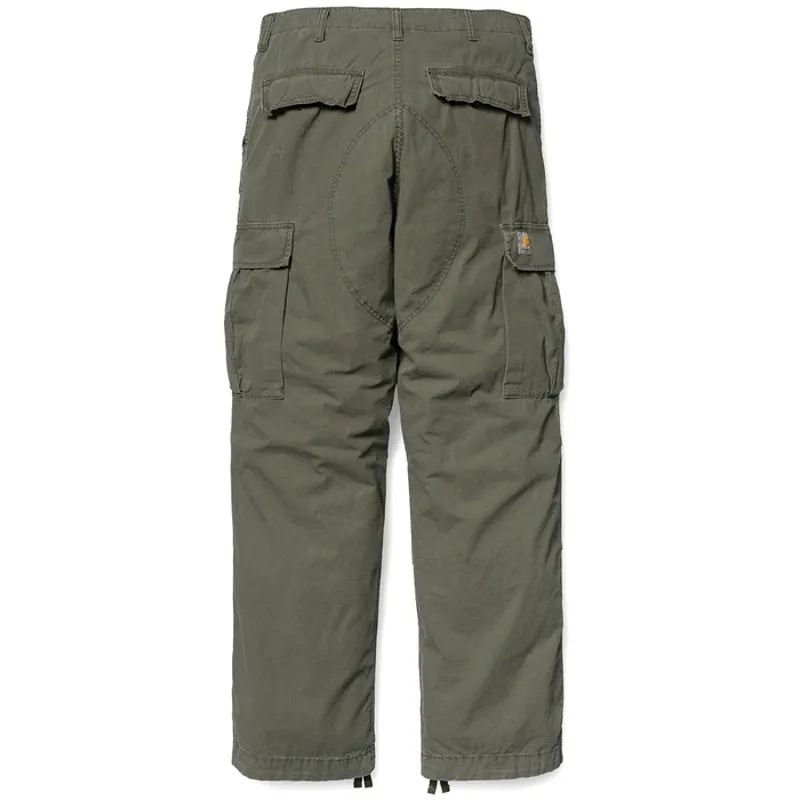 Carhartt Cargo Pants - Columbia Ripstop Garden Green Stone Washed-1