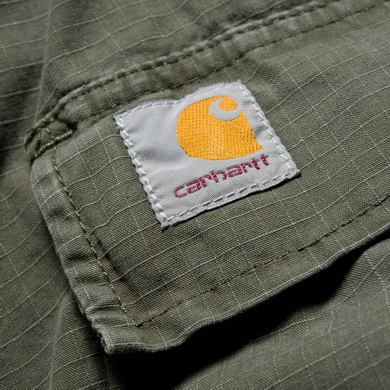 Carhartt Cargo Pants - Columbia Ripstop Garden Green Stone Washed-4