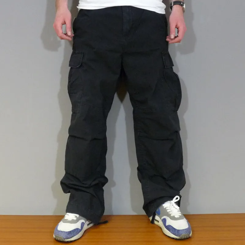 Highrise denim cargo pants in 2023  Denim cargo pants Cargo pants High  rise denim