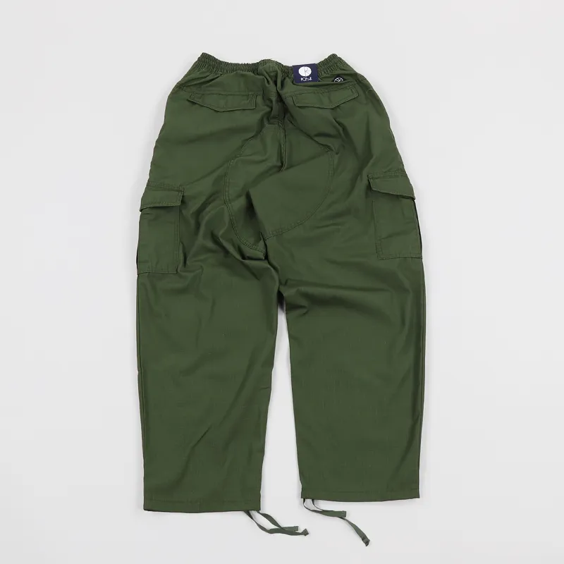Polar Skate Co. Cargo Pants Army Green-4