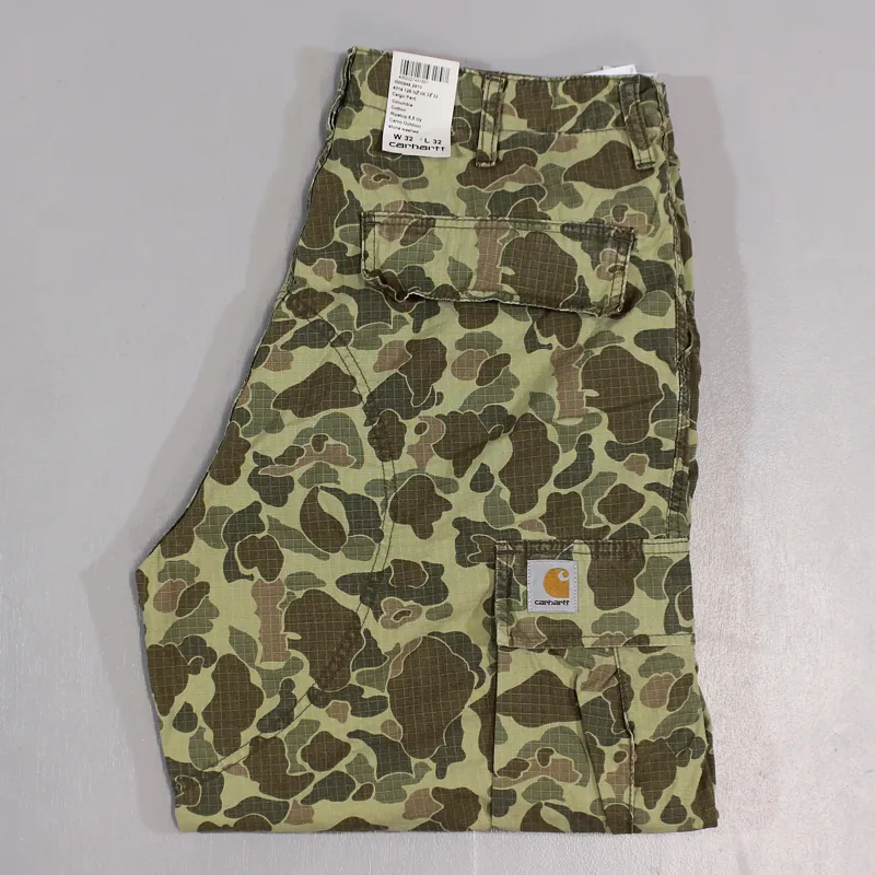 Carhartt Cargo Columbia Pants Camo Outdoor Stone Washed