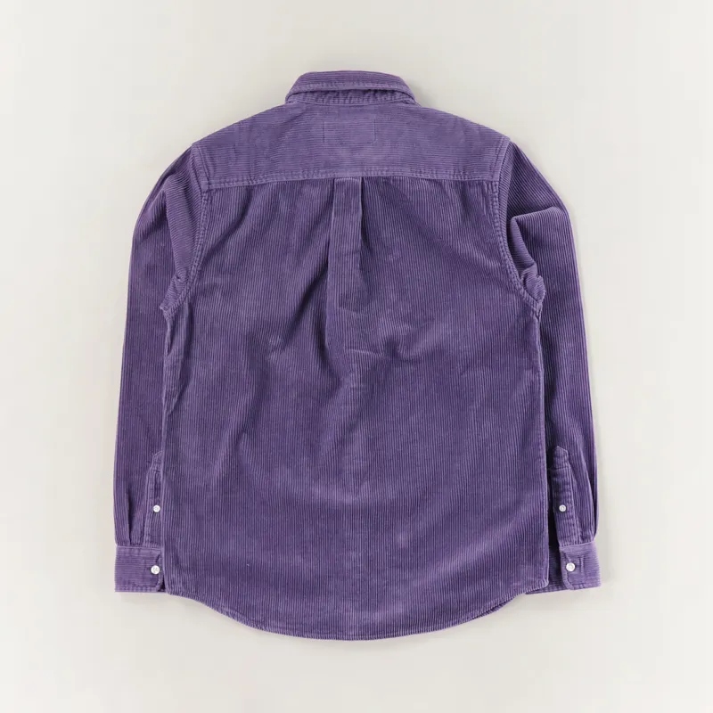 Carhartt WIP x Working Class Heroes Madison Cord Shirt Dusty Mauve-12