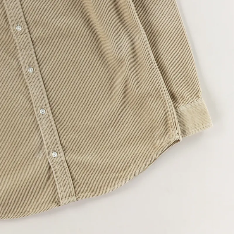 Carhartt WIP x Working Class Heroes Madison Cord Shirt Wall Black-9