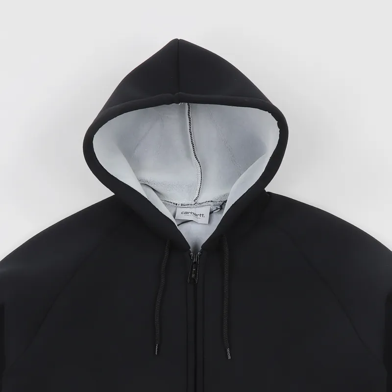 Carhartt WIP Car-Lux Hooded Jacket Black Grey-1