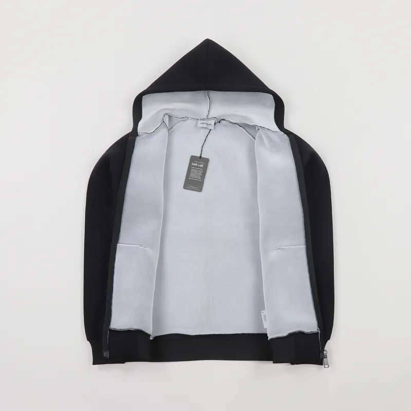 Carhartt WIP Car-Lux Hooded Jacket Black Grey-3