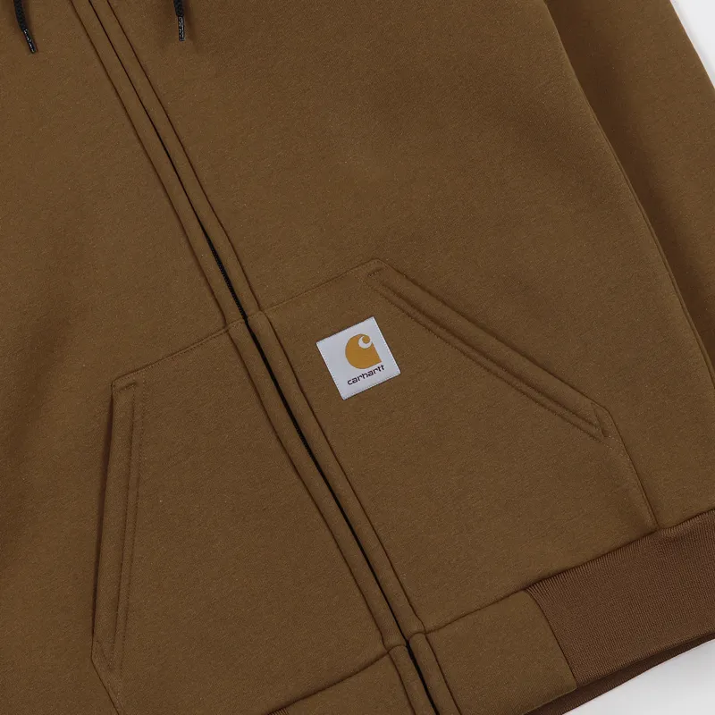 Carhartt WIP Car-Lux Hooded Jacket Hamilton Brown-2