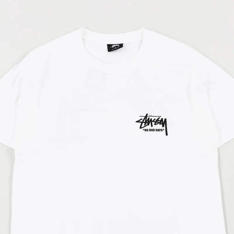 Stussy Carnation T Shirt White-2