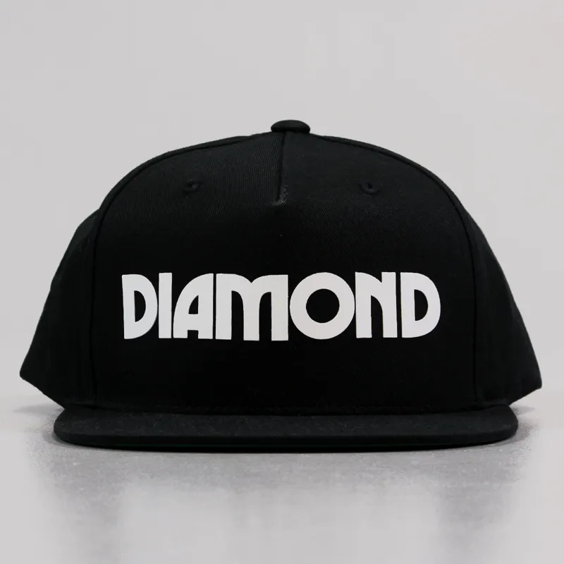 Diamond Supply Co. Caroline Snapback Black-1