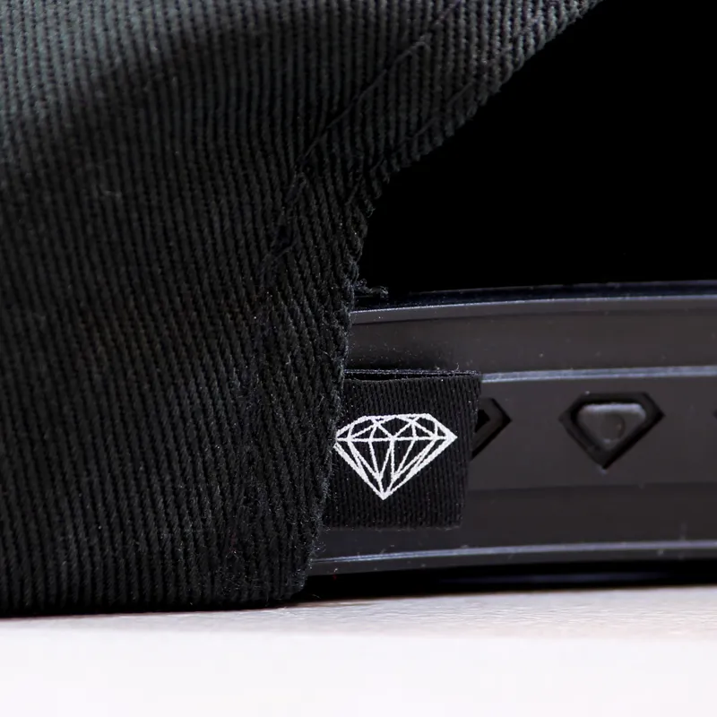 Diamond Supply Co. Caroline Snapback Black-2
