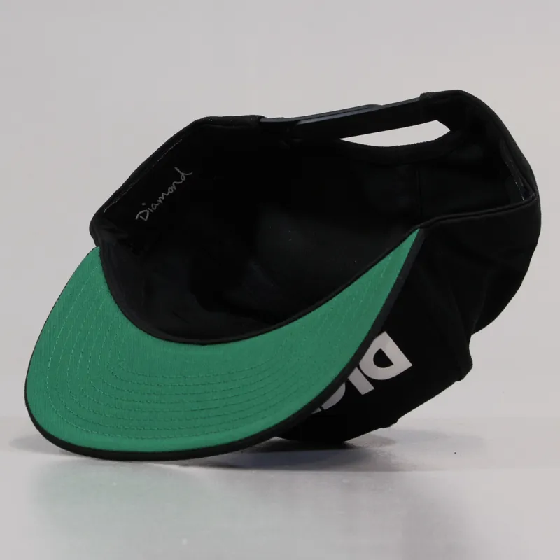 Diamond Supply Co. Caroline Snapback Black-4
