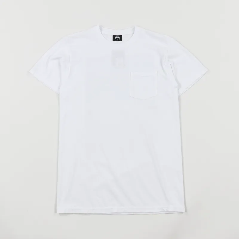 Stussy x Ken Price Car Plunge Pocket T Shirt White-1