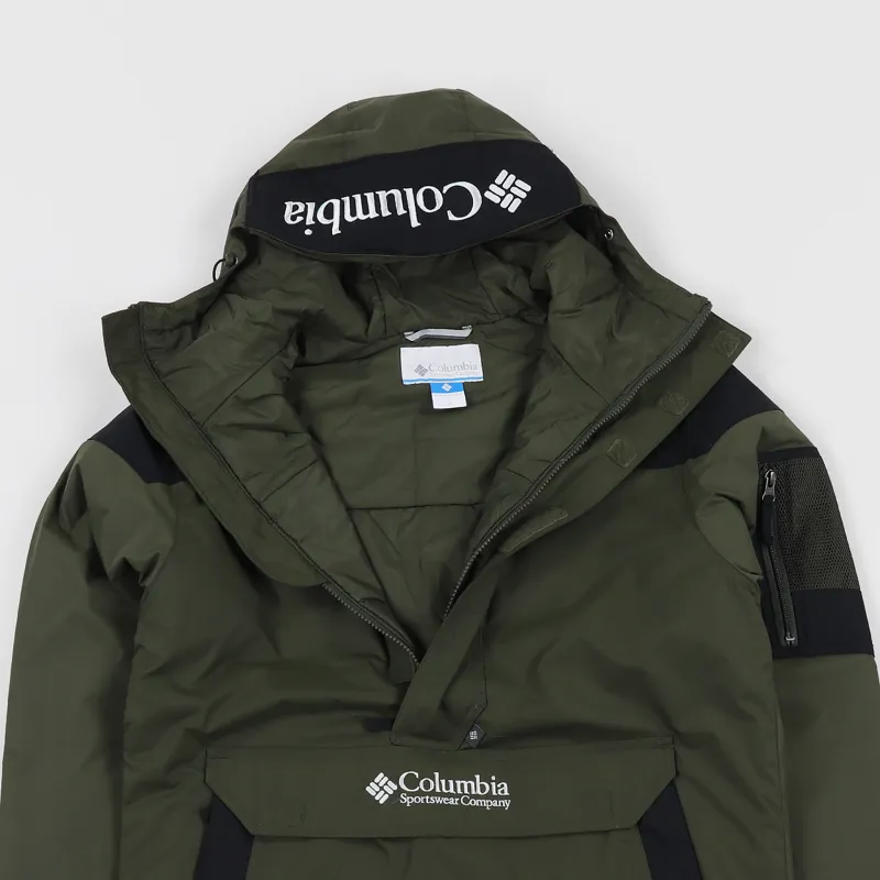 Columbia Challenger Pullover Peatmoss Black-2