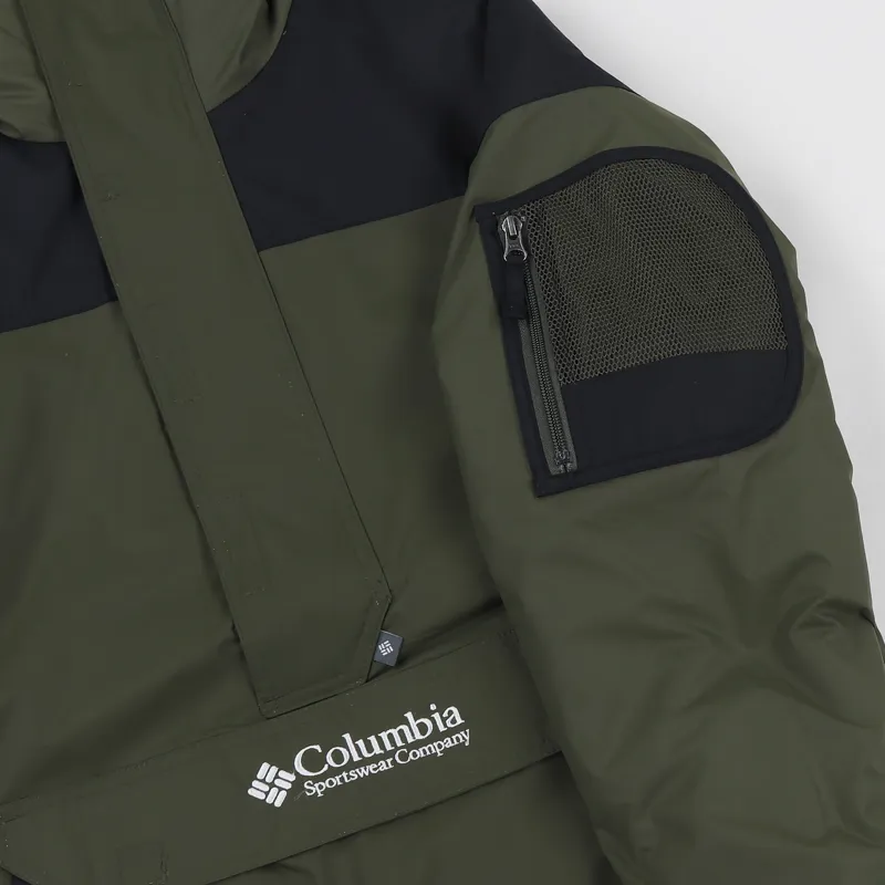 Columbia Challenger Pullover Peatmoss Black-5