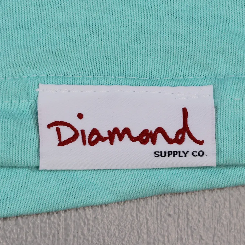 Diamond Supply Co. Champagne T Shirt Blue-2