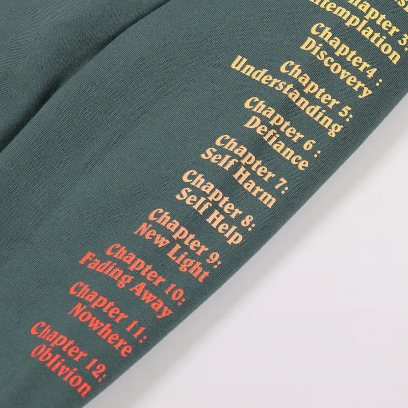 Pleasures Return Hoodie Alpine Green-3