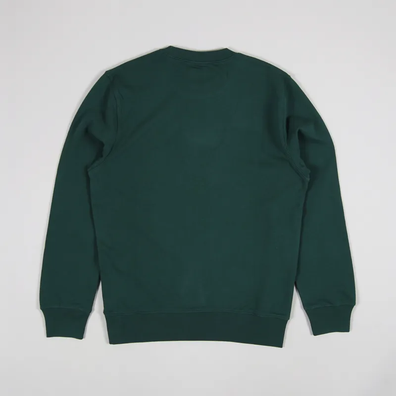 Carhartt WIP College Sweat Treehouse White-2