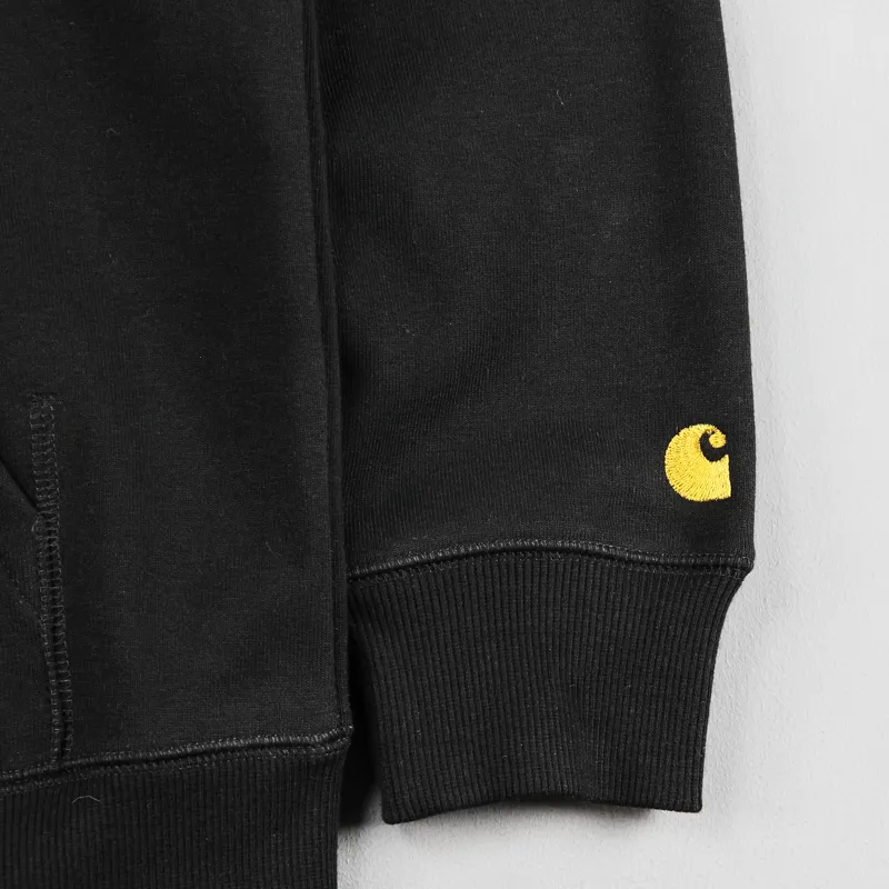 Carhartt Chase LT Zip Hoodie Black-3