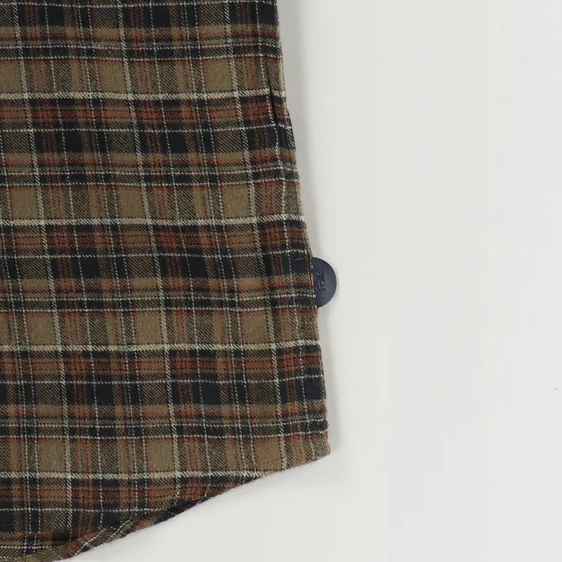 Folk Checked Shirt Brown Multi Check-2