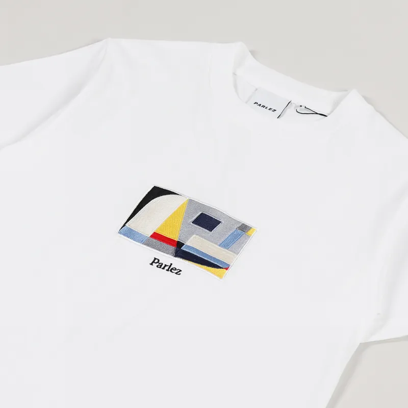 Parlez Brandt T Shirt White-1